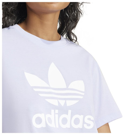 Adidas Γυναικεία κοντομάνικη μπλούζα Adicolor Trefoil Tee Boxy